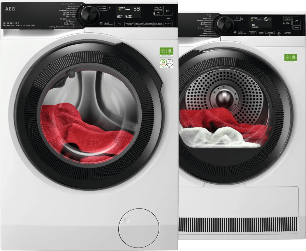 AEG LR86CBC86 PowerCare UniversalDose + AEG TR86CBC87 AbsoluteCare