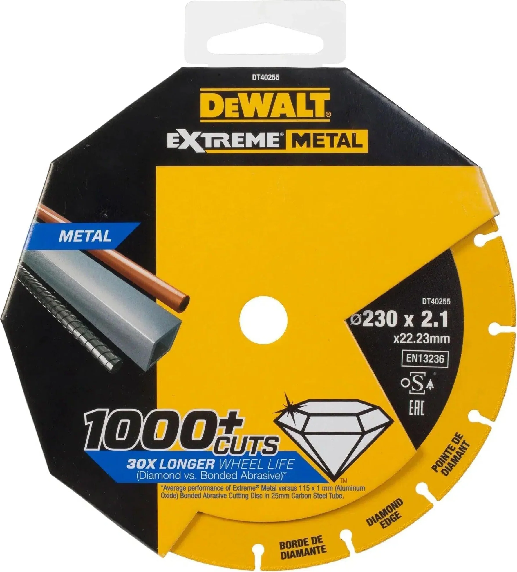 DeWALT DT40255 Extreme Metal Doorslijpschijf 230mm