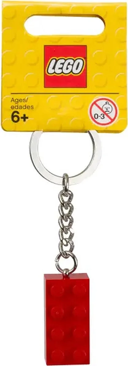 LEGO rode steensleutelhanger