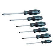 Makita E-10506 Schroevendraaierset 6-delig SL4 / SL5,5 / SL6,5 / SL8 / PH1 / PH2