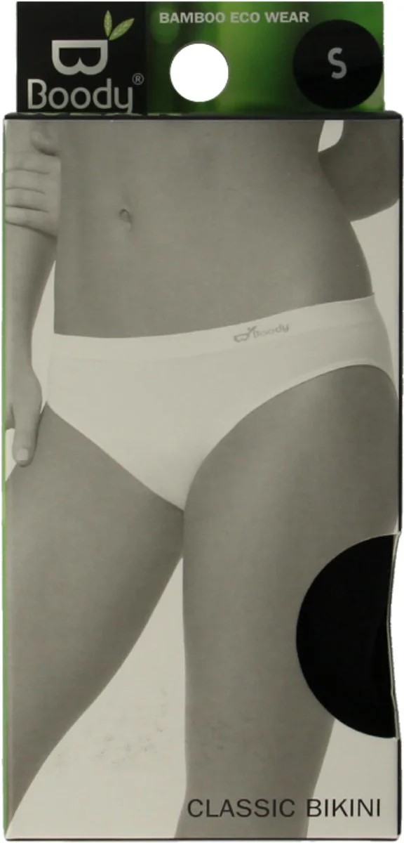 Boody Classic Bikinislip Zwart S
