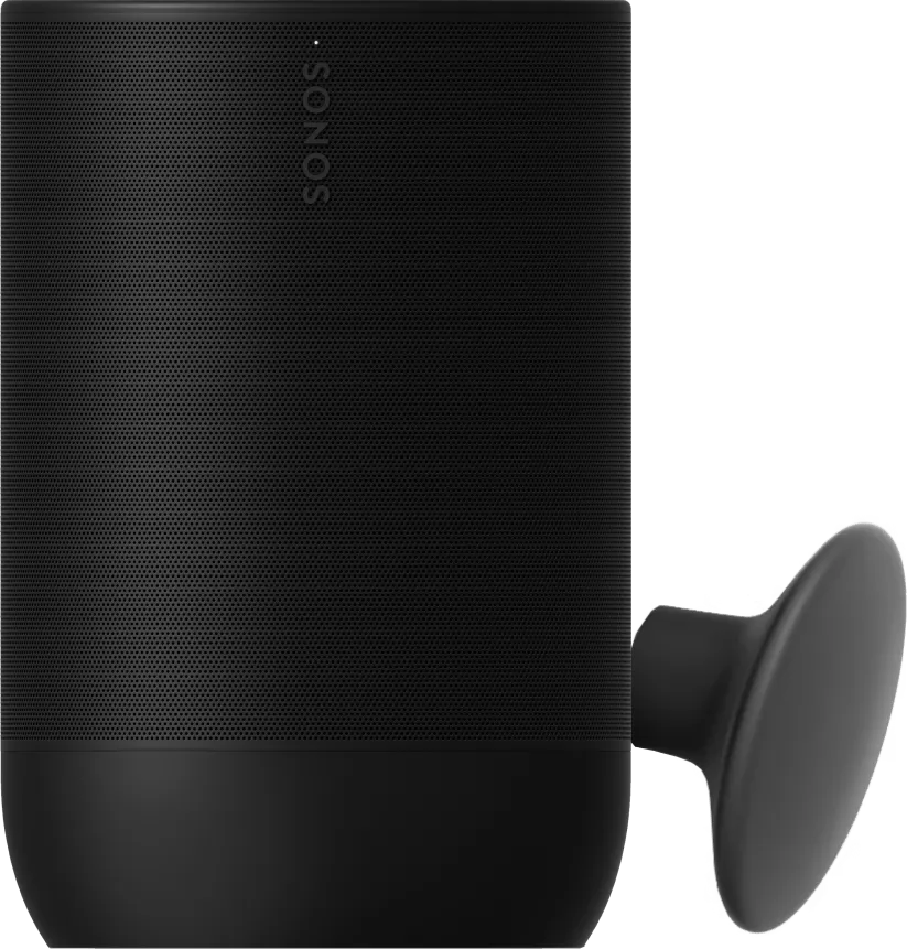 Sonos Move 2 Zwart + Muurhaak Zwart
