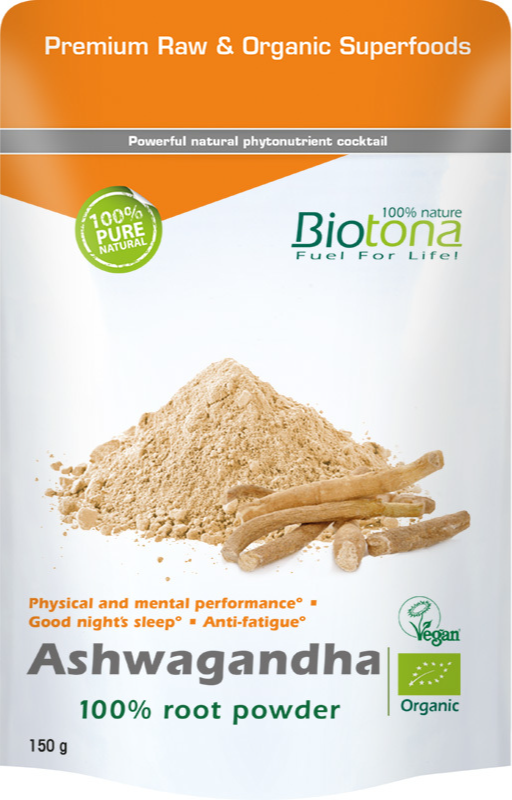 Biotona Ashwagandha 100% Root Powder 150GR