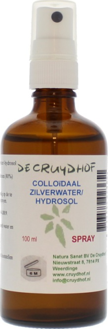 Cruydhof Colloïdaal Zilverwater/Hydrosol Spray 100ML