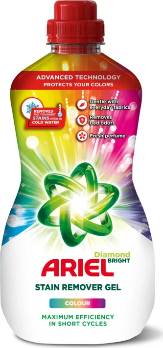 Ariel Vlekverwijderaar Gel Colour Diamond Bright 950 ml