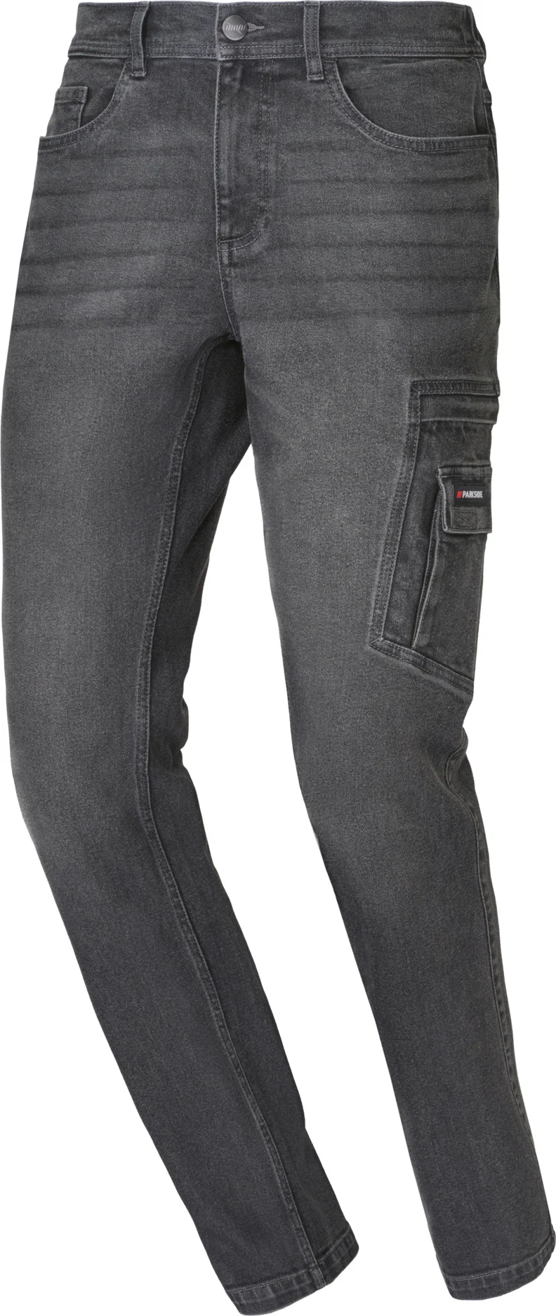 PARKSIDE Heren jeans in workwear-stijl, straight fit (Grijs, 56 (40/32))