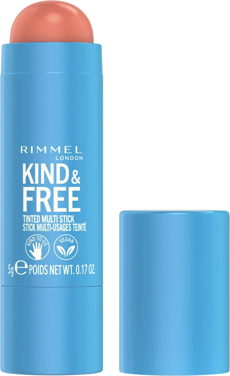 Rimmel Kind & Free Multi Stick Blush en Lipstick Peachy Cheeks 002 5 gr