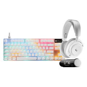 SteelSeries Arctis Nova Pro Omni Wit + Apex Pro TKL Gen 3 Qwerty Wit