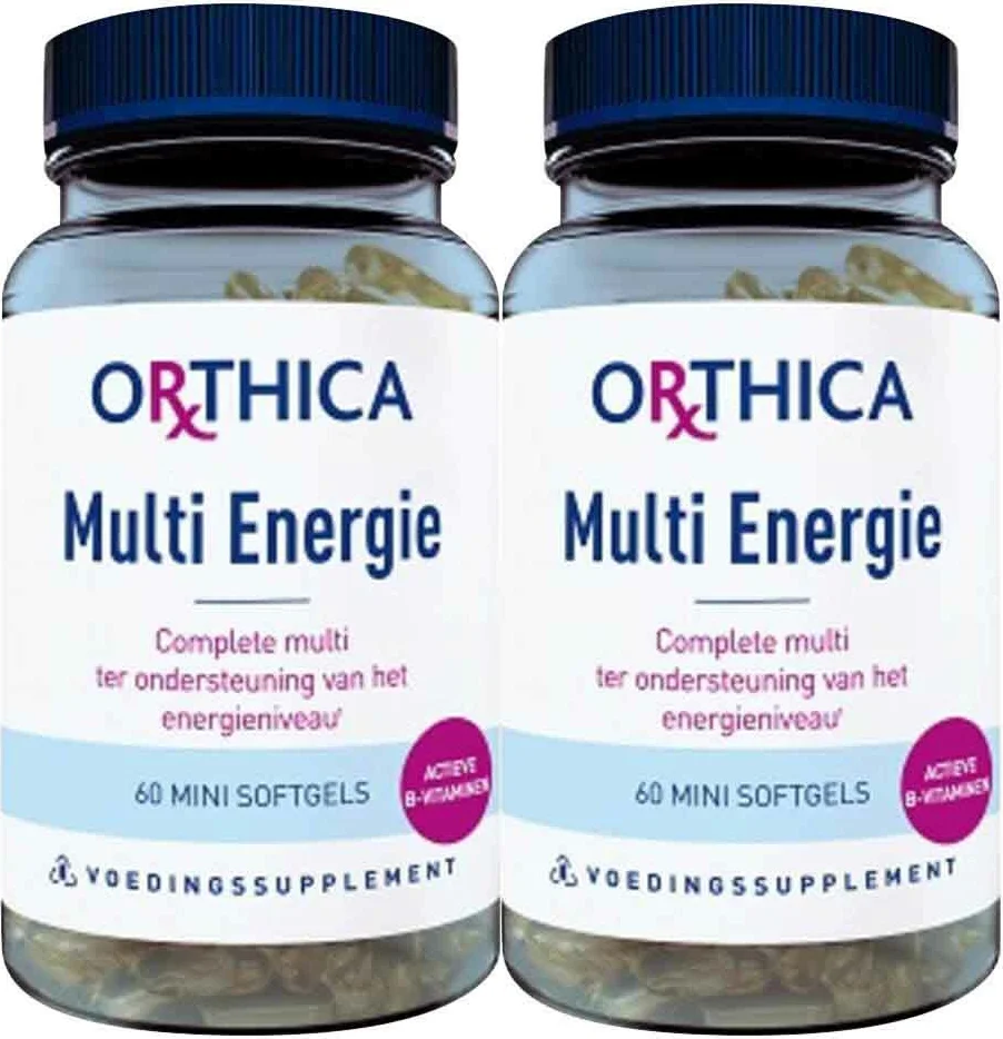 2x Orthica Multi Energie 60 softgels