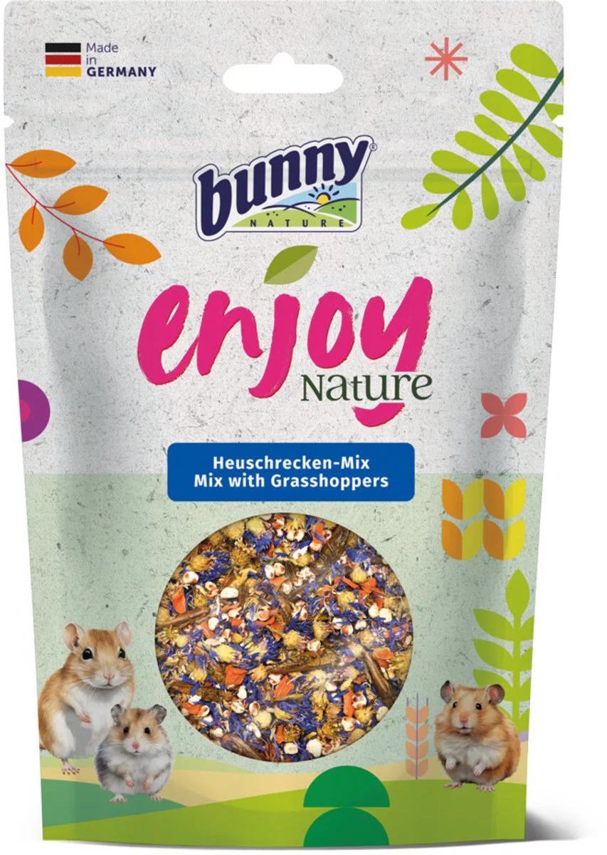 7x Bunny Nature Enjoy Nature Mix Grasshoppers 50 gr