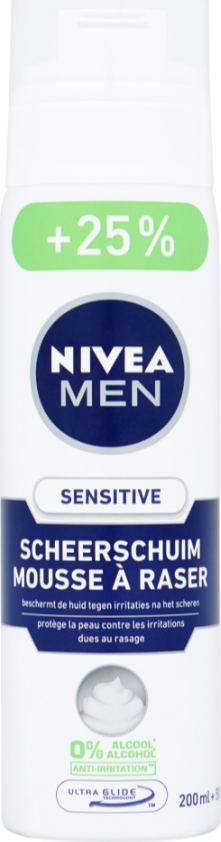 NIVEA Men Scheerschuim Sensitive 250 ml