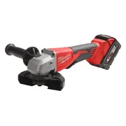Milwaukee M18™ BLSAG125XPD-402X 125mm Accu Haakse Slijper Veiligheidsschakelaar 18V 4,0Ah in HD-Box - 4933492646