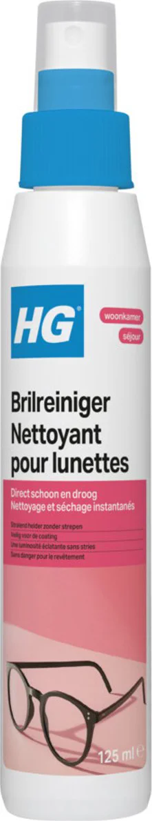 HG Woonkamer Brilreiniger 125ML