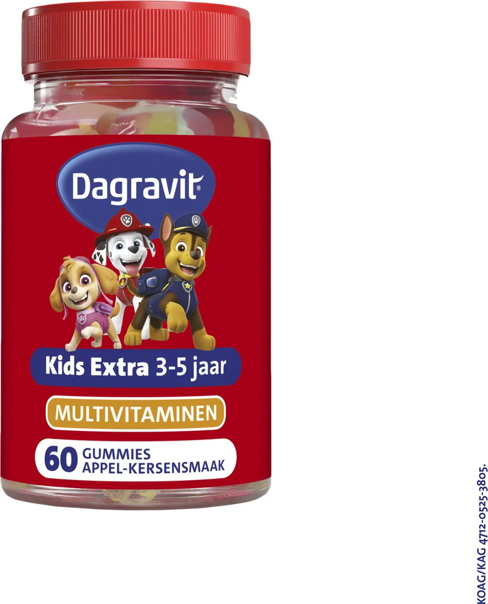 Dagravit Multivitamine Gummie Paw Patrol 60 gummies
