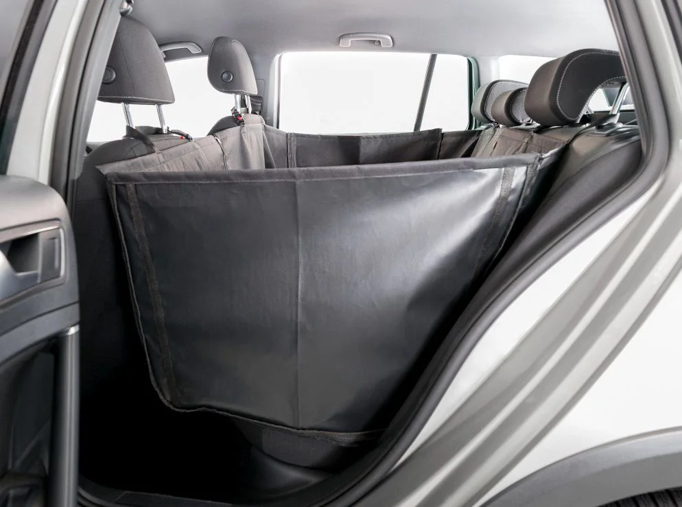 Trixie - Hondendeken - Auto Achterbank - Met Deurbescherming - Zwart - 150X135 cm