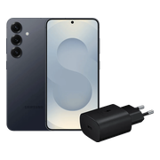 Samsung Galaxy S25 256GB Zilver 5G + Samsung Oplader 25 Watt Zwart