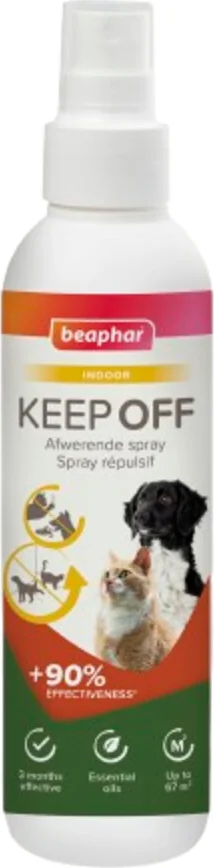 6x Beaphar Beaphar Keep Off Spray 200 ml