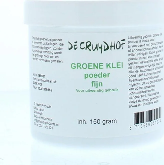 Cruydhof Groene Klei Fijn 150gr