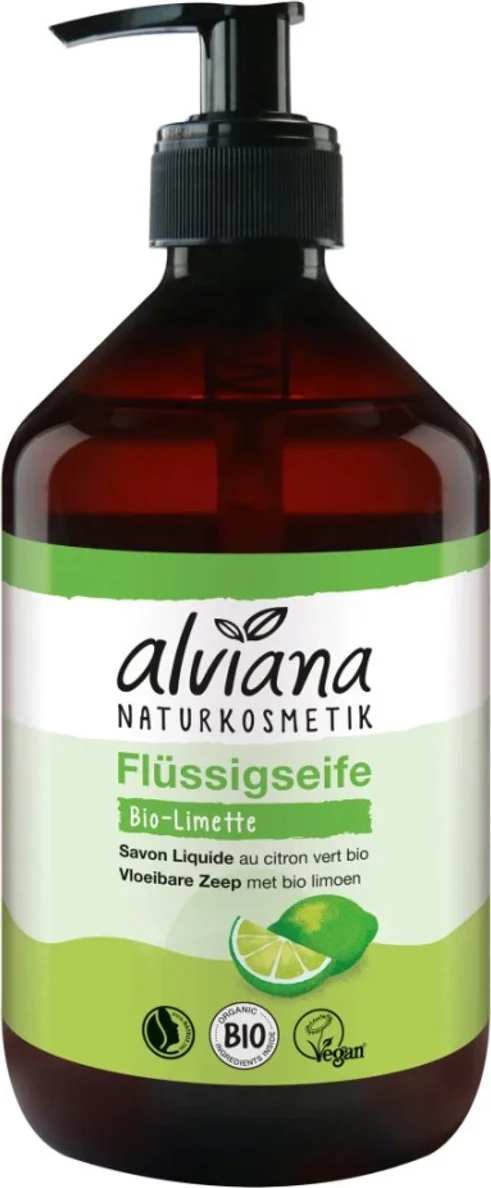 Alviana Biologische Vloeibare Zeep Limoen 500ML