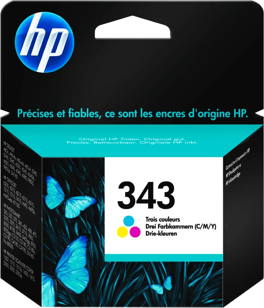 HP 343 Cartridges 3 Kleuren Pack