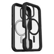 OtterBox Defender XT iPhone 16 Back Cover met MagSafe Magneet Transparant met Zwarte Rand