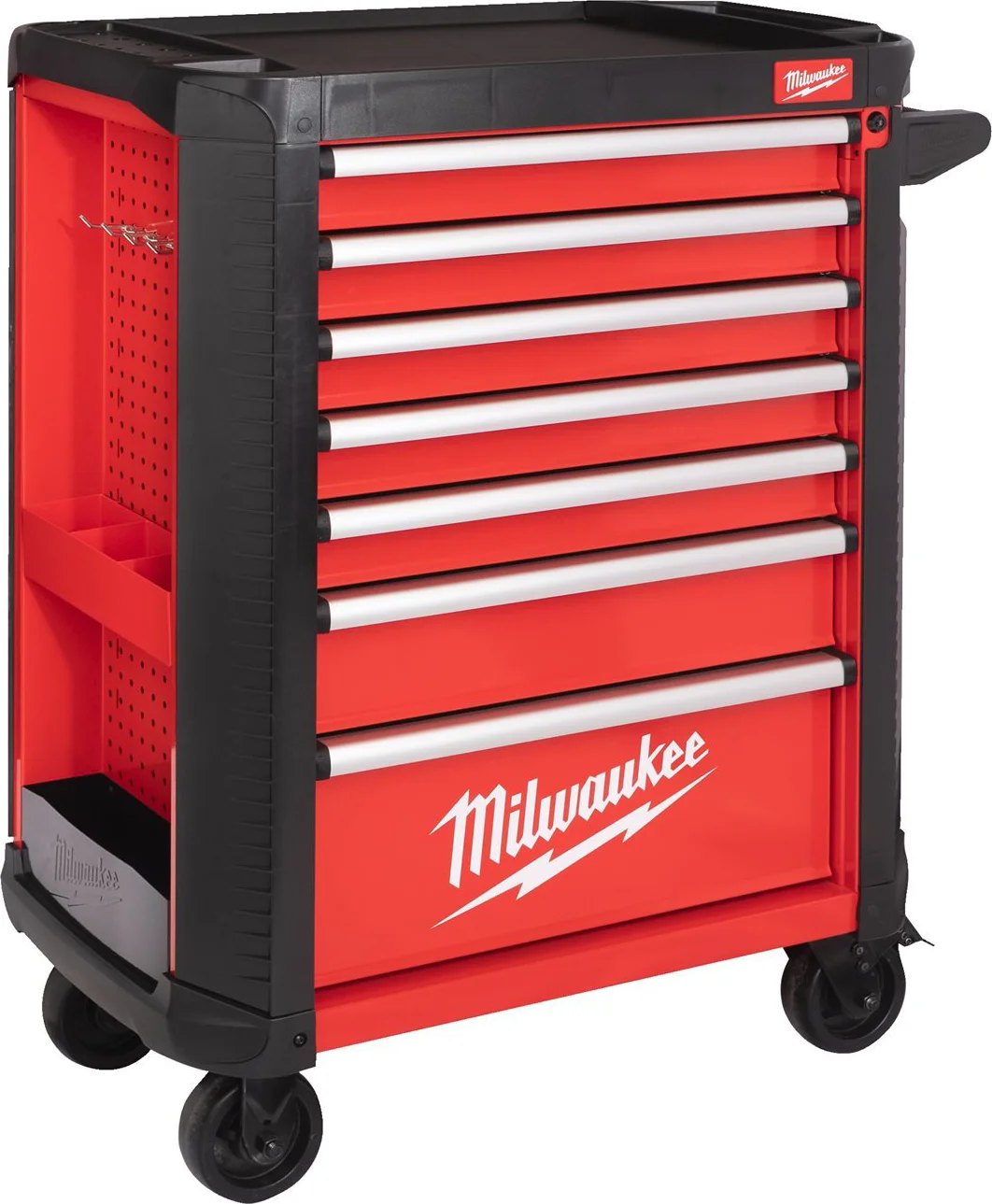 Milwaukee TOOLGUARD™ SRC30-1 Stalen gereedschapswagen rood 78cm 7 lades - 4932478849