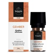 Volatile Gember (Zingiber Officinalis) 5ml