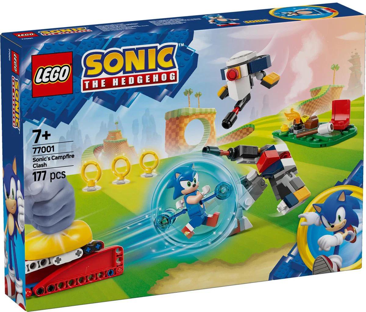 LEGO Sonic the Hedgehog Sonics krachtmeting bij het kampvuur 77001