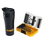 DeWALT DT70707 EXTREME™ Schroefbit- en borenset + koffiemok 25-delig in TOUGH CASE