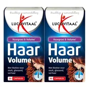 2x Lucovitaal Haar Groei & Volume 30 capsules