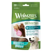 Whimzees Week Bag Puppy Kauwsnack M - L 14 stuks