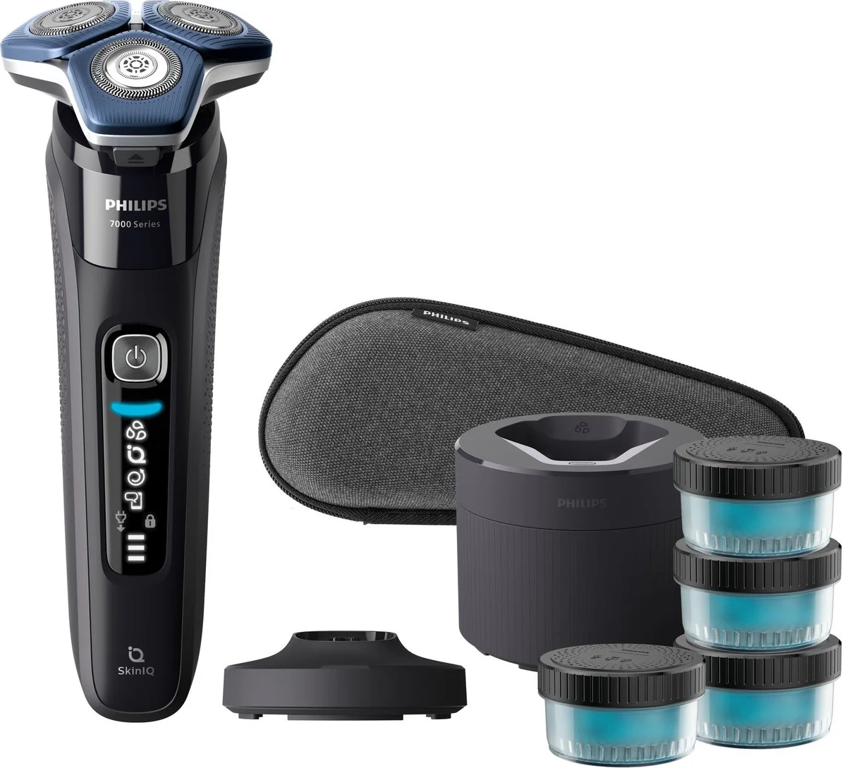 Philips Shaver Series 7000 + 3 Extra Cartrides