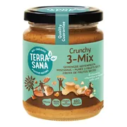 TerraSana Gemengde Notenpasta Crunchy 3-Mix 250GR