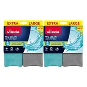 2x Vileda Microvezeldoek Pro Clean 2 stuks