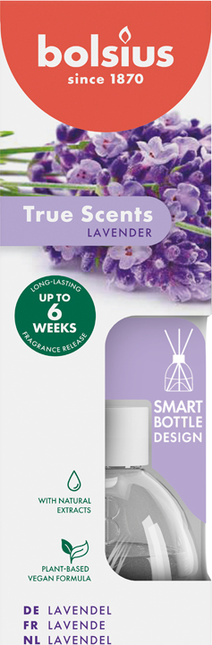 Bolsius True Scents Lavendel Geurstokjes 60ML