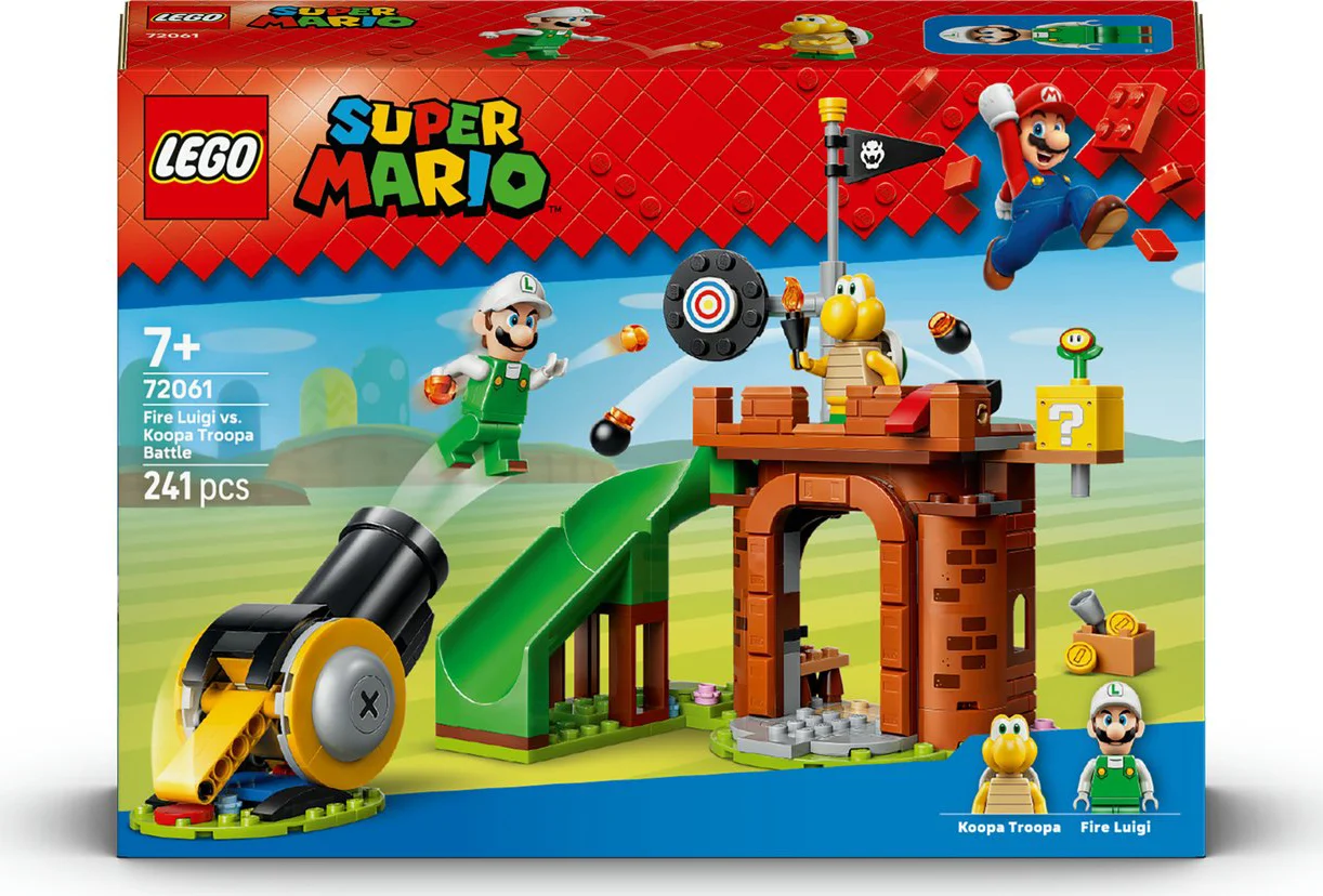 LEGO Super Mario Vuur-Luigi tegen Koopa Troopa 72061