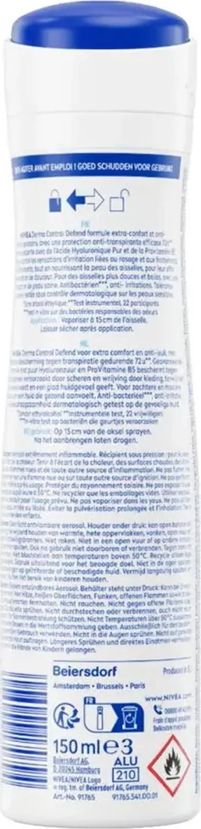 Nivea Derma Control Defend Deospray 150ML