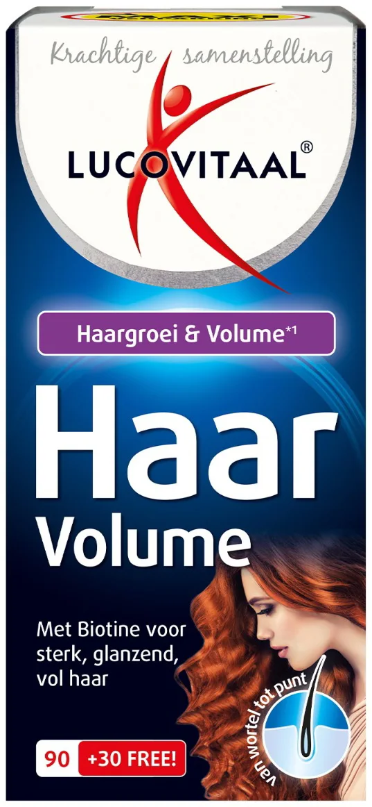 Lucovitaal Haar Groei & Volume 120 capsules