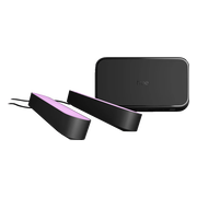 Philips Hue Play Lichtbalk Zwart 2-pack + HDMI Sync Box 8K