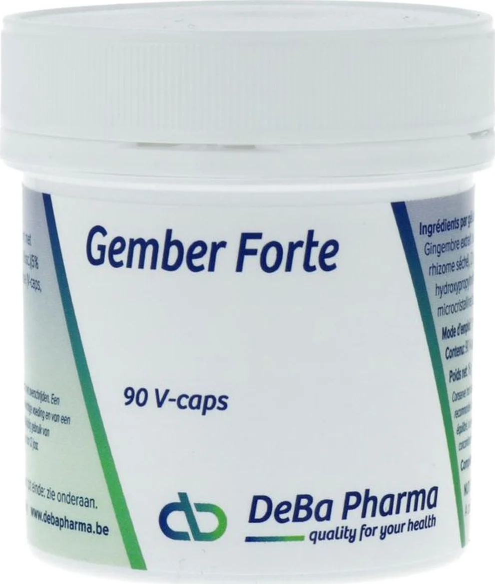 DeBa Pharma Gember-Forte Capsules 90VCP