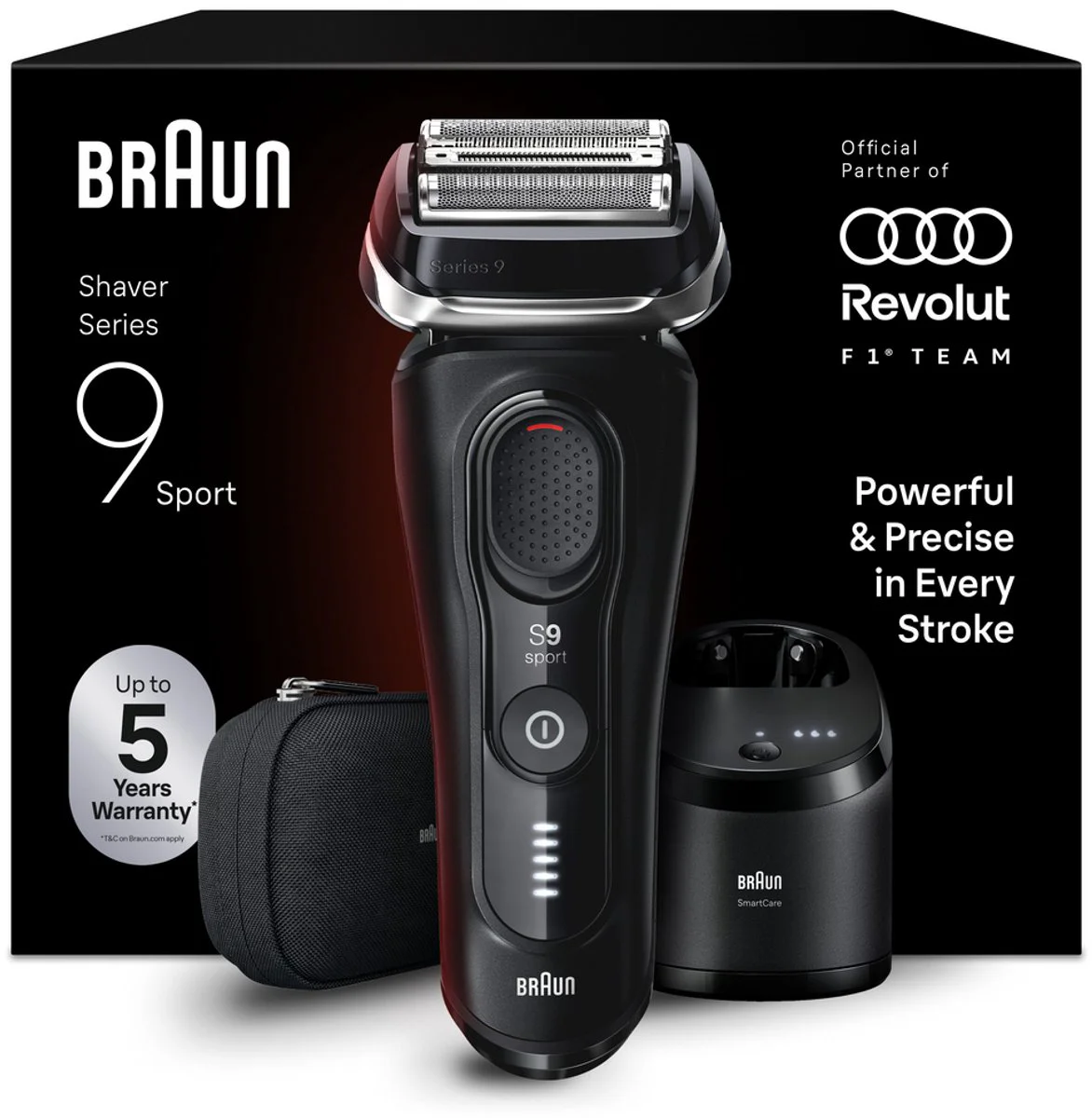 Braun Series 9 Sport 9150cc Zwart