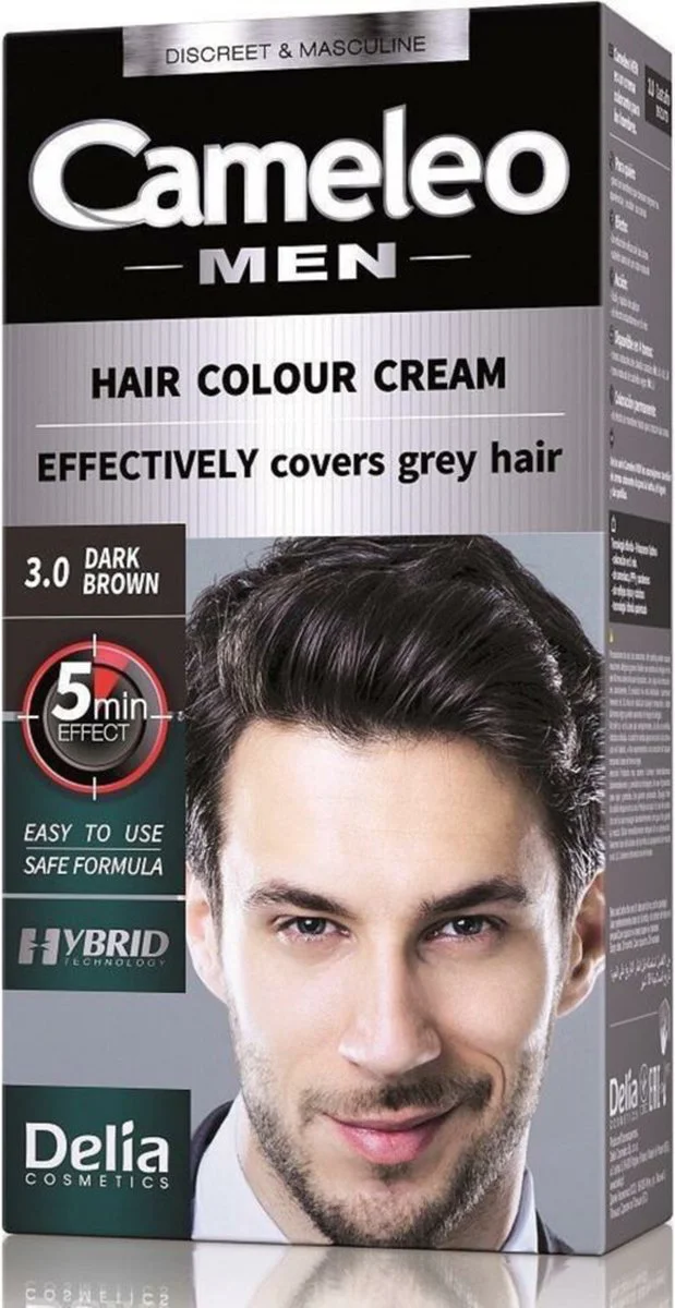 Cameleo Men Hair Color Cream 3.0 Dark Brown