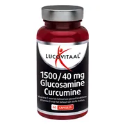 Lucovitaal Glucosamine Curcumine 1500/40mg 60 capsules