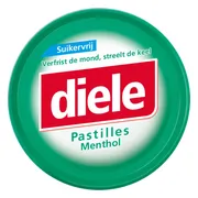 Diele Pastilles Groen Menthol Suikervrij 50GR