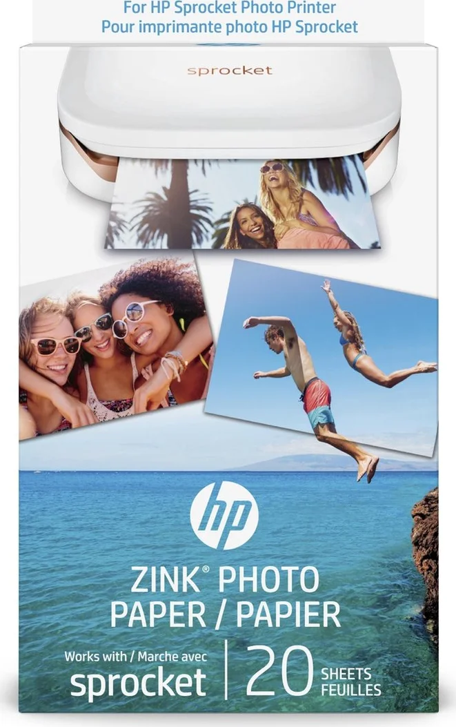 HP Sprocket ZINK Fotopapier 20 Pack