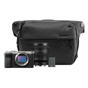 Sony A7C II Zilver Travel Kit