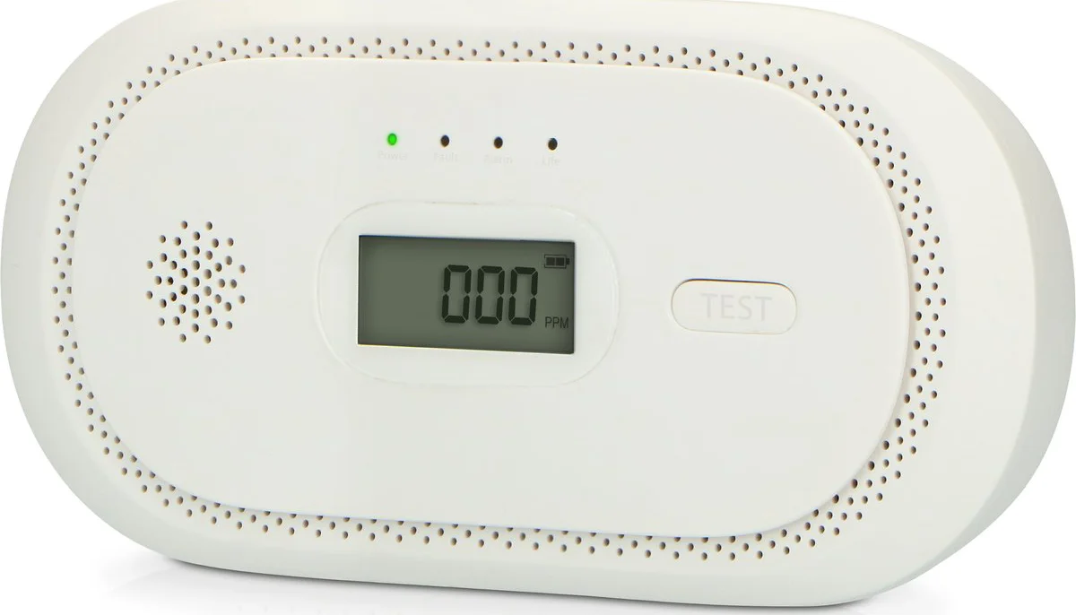 Alecto COA2650 Koolmonoxidemelder Zwart