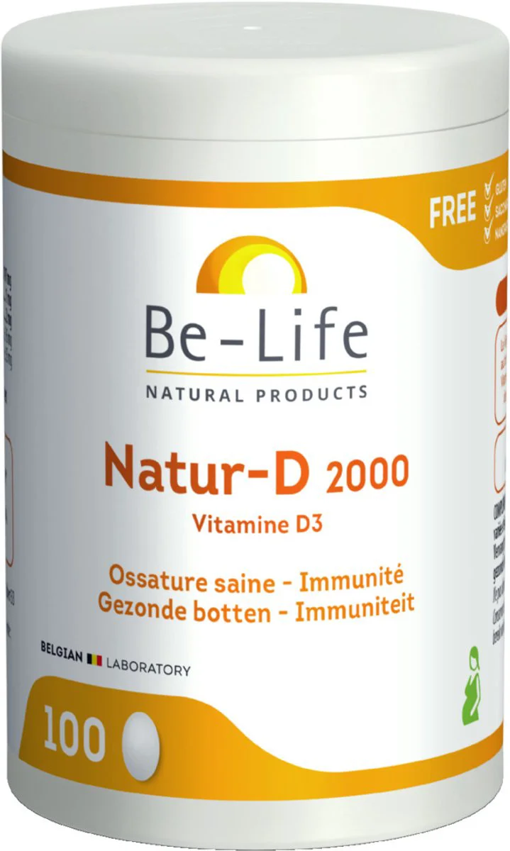 Be-Life Natur-D 2000 Capsules 100CP