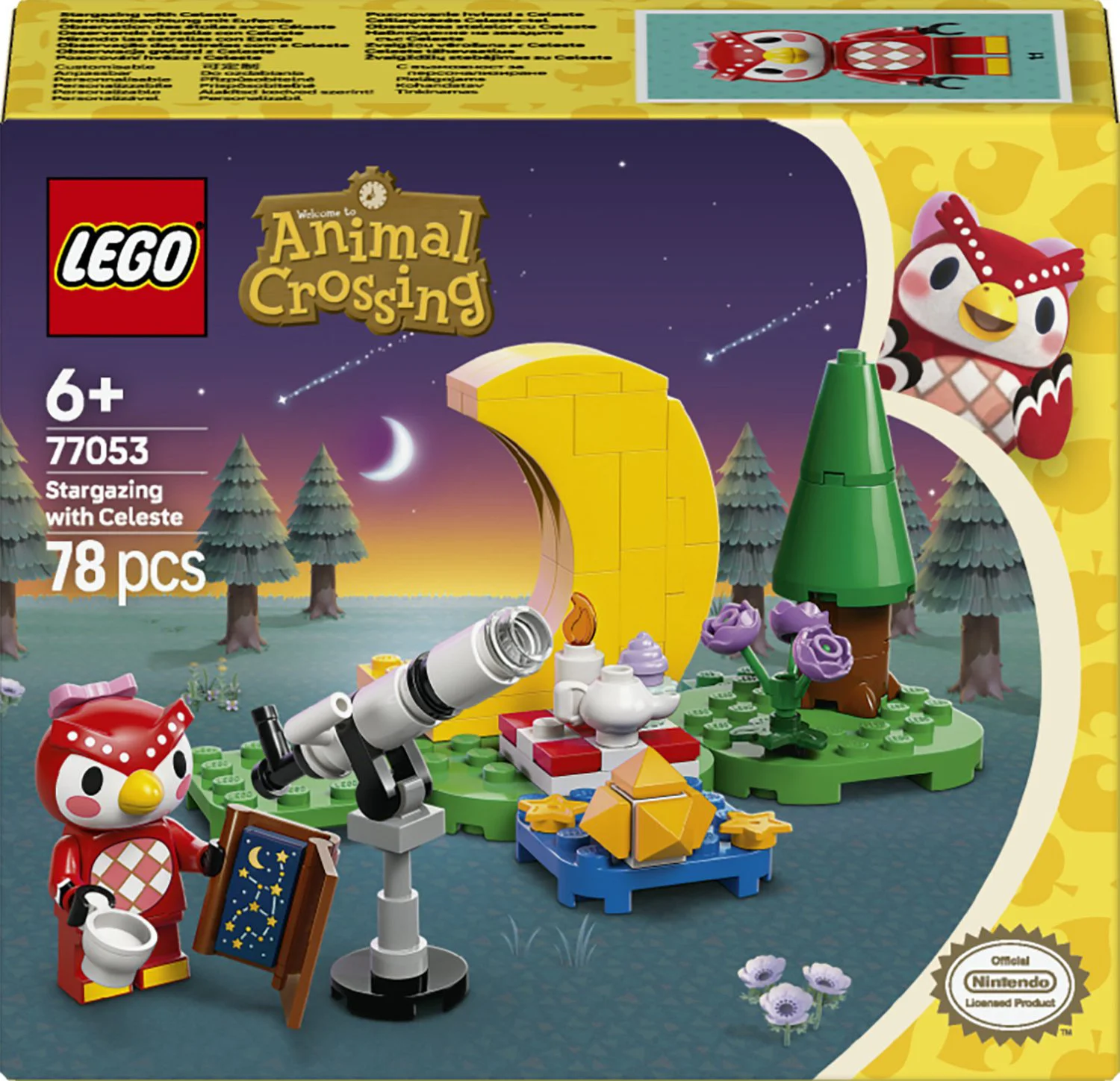 LEGO Animal Crossing Sterrenkijken met Celeste 77053