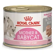 12x Royal Canin Mother & Baby Mousse Kattenvoer Nat 195 gr